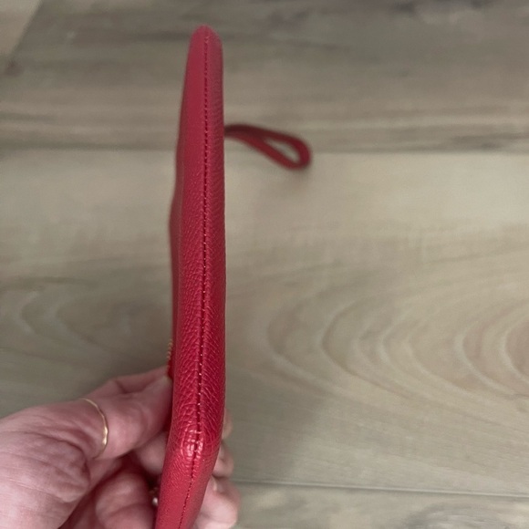 Red Coach Wristlet - Picture 2 of 5